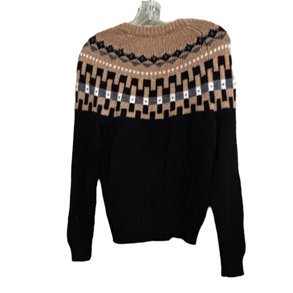 Madewell Sz SM Modern Slope Fair Isle sweater - Picture 3 of 4